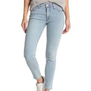 Hudson Natalie Mid-Rise Ankle Skinny Jeans - size 27